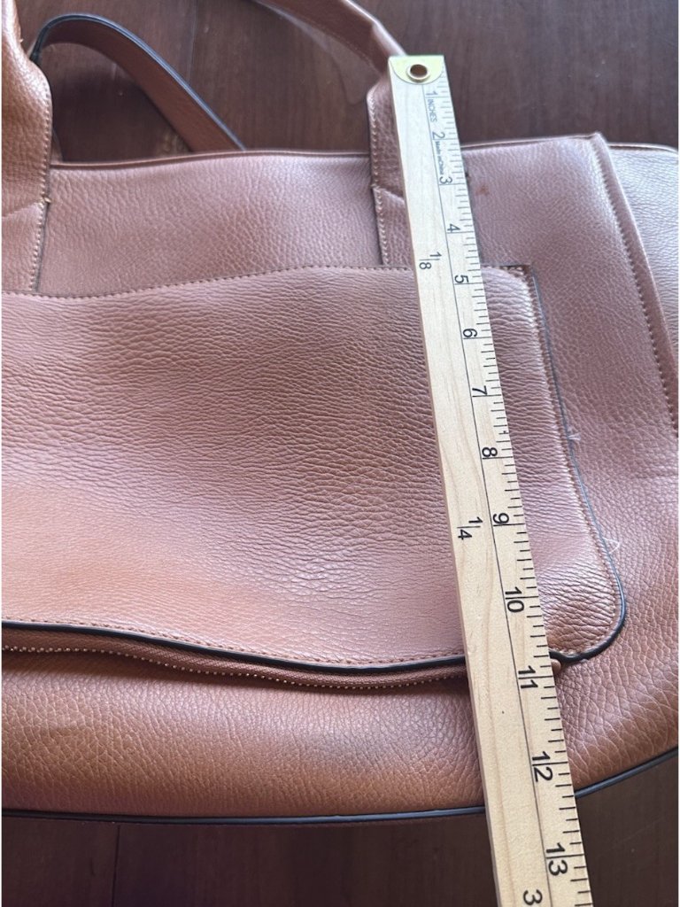 Poppy And Peonies Multitasker Tote Bag Chestnut — image 7 of 8